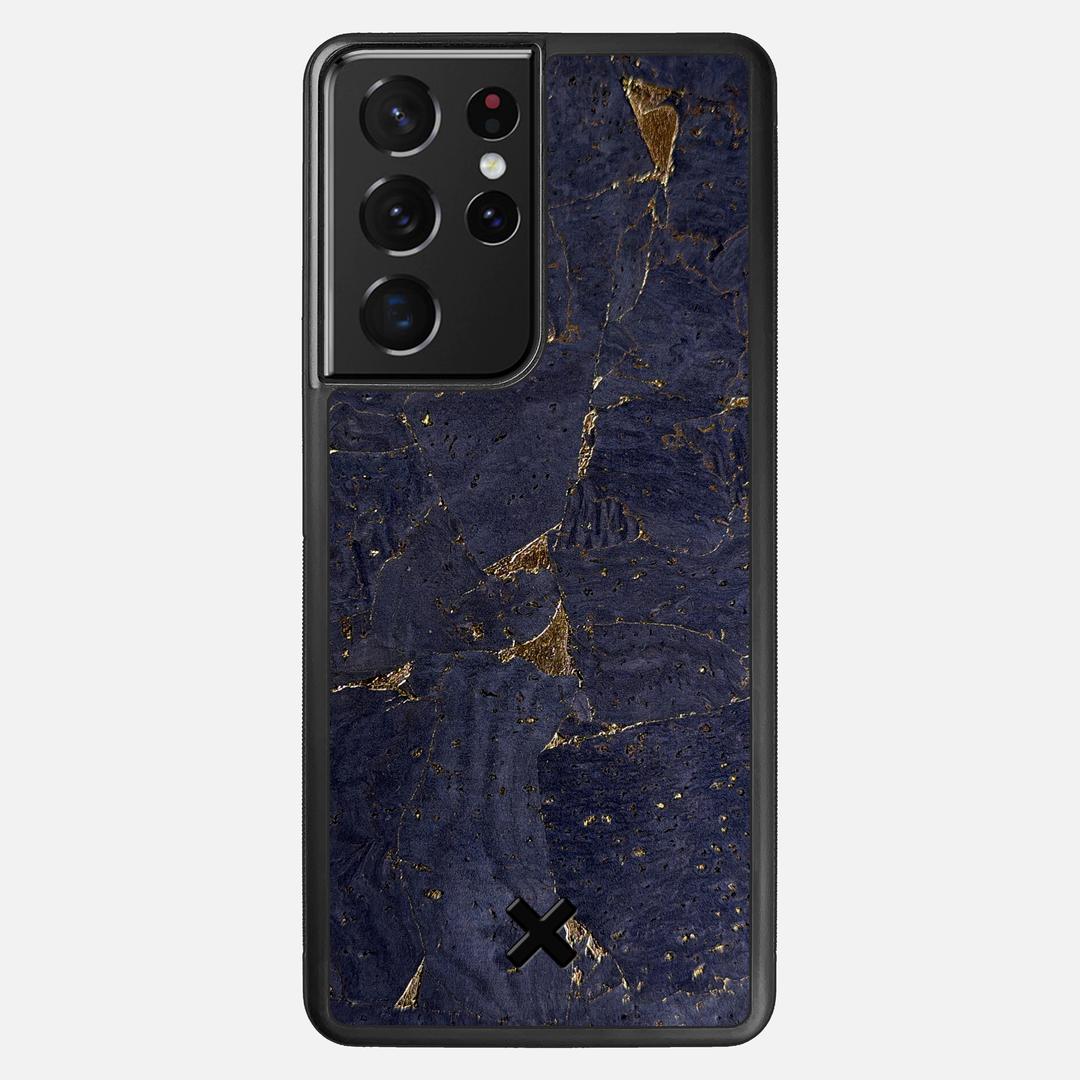 Quartz Cork Case for the Samsung Galaxy S21 Ultra featuring a Genuine Cork backer with the Keyway X Mark#Phone Model_Galaxy S21 Ultra