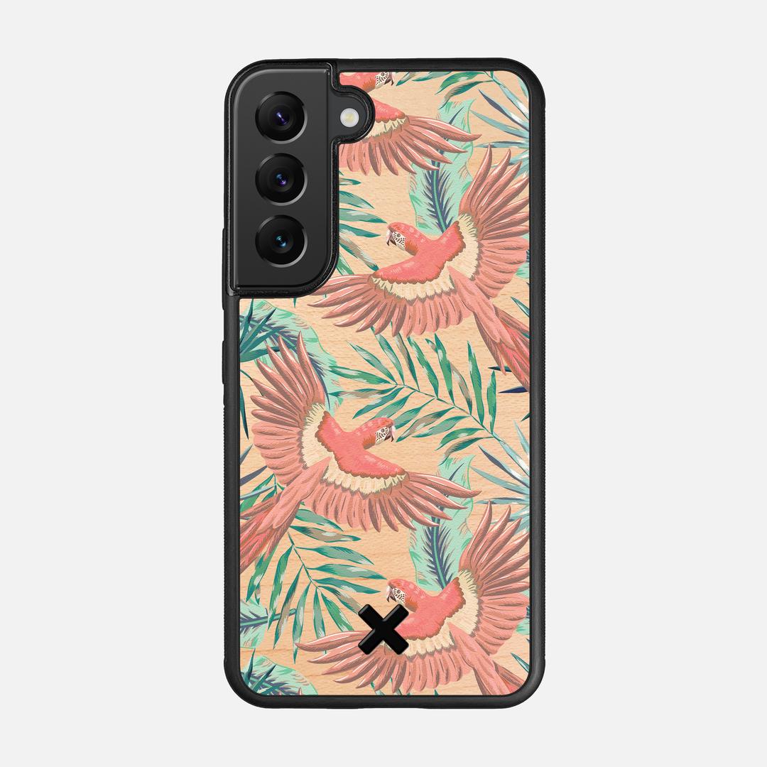 Paradise Case for the Samsung Galaxy S22 featuring a UV Printed Maple Wood backer with the Keyway X Mark#Phone Model_Galaxy S22