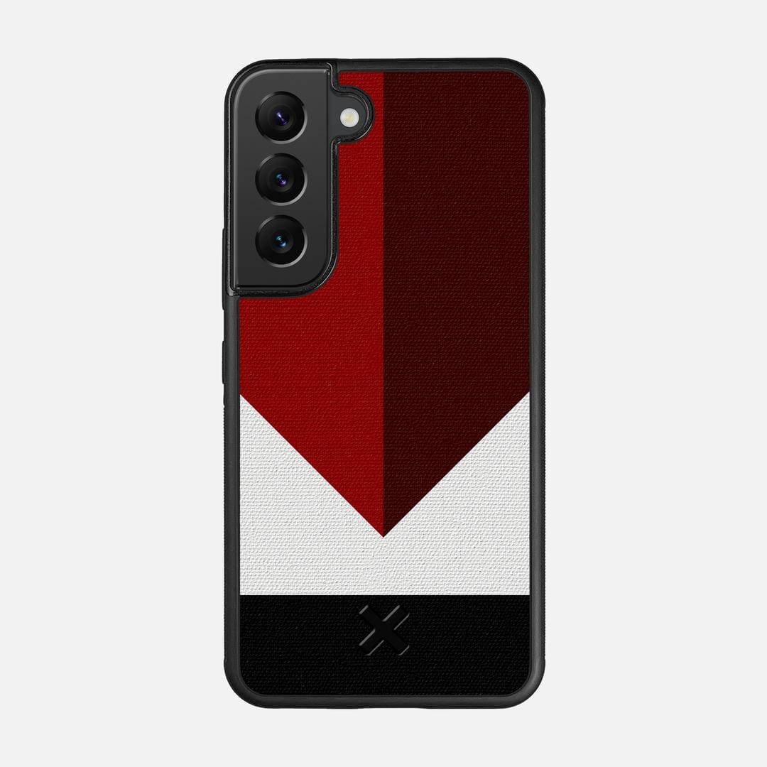 Valley Case for the Samsung Galaxy S22 featuring a UV Printed Cotton Canvas backer with the Keyway X Mark#Phone Model_Galaxy S22