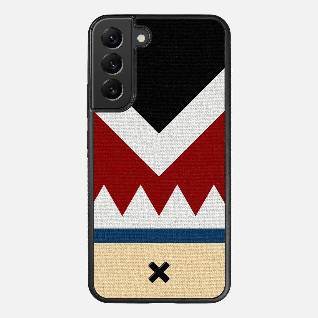 Cove Case for the Samsung Galaxy S22 Plus featuring a UV Printed Cotton Canvas backer with the Keyway X Mark#Phone Model_Galaxy S22 Plus