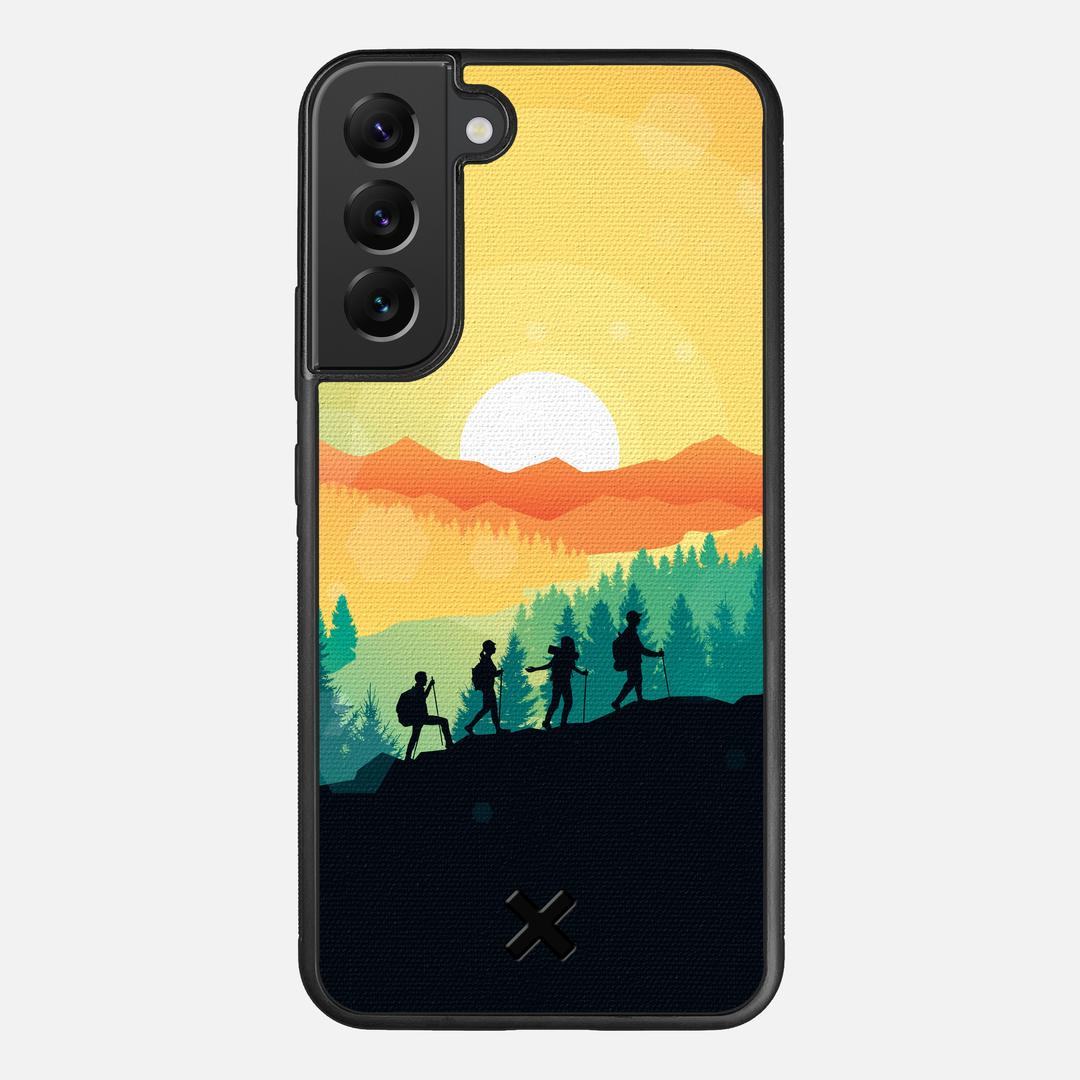 Expedition Case for the Samsung Galaxy S22 Plus featuring a UV Printed Cotton Canvas backer with the Keyway X Mark#Phone Model_Galaxy S22 Plus