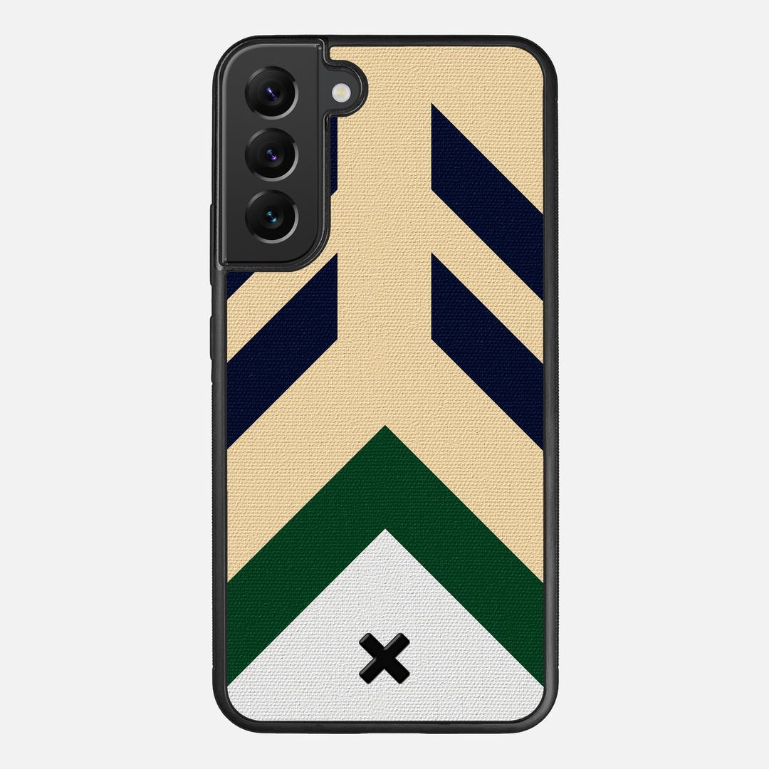 Passage Case for the Samsung Galaxy S22 Plus featuring a UV Printed Cotton Canvas backer with the Keyway X Mark#Phone Model_Galaxy S22 Plus