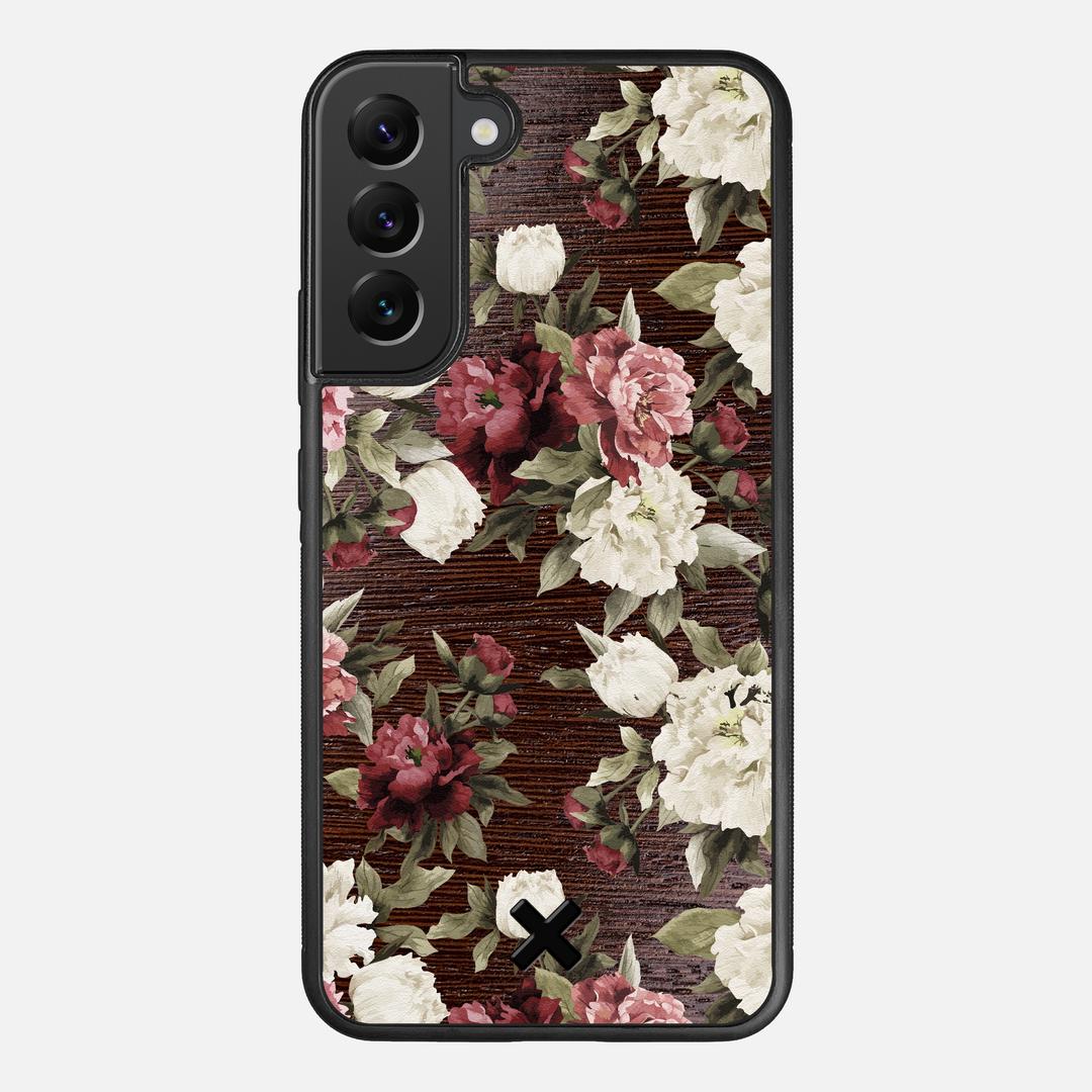Rose Case for the Samsung Galaxy S22 Plus featuring a UV Printed Wenge Wood backer with the Keyway X Mark#Phone Model_Galaxy S22 Plus