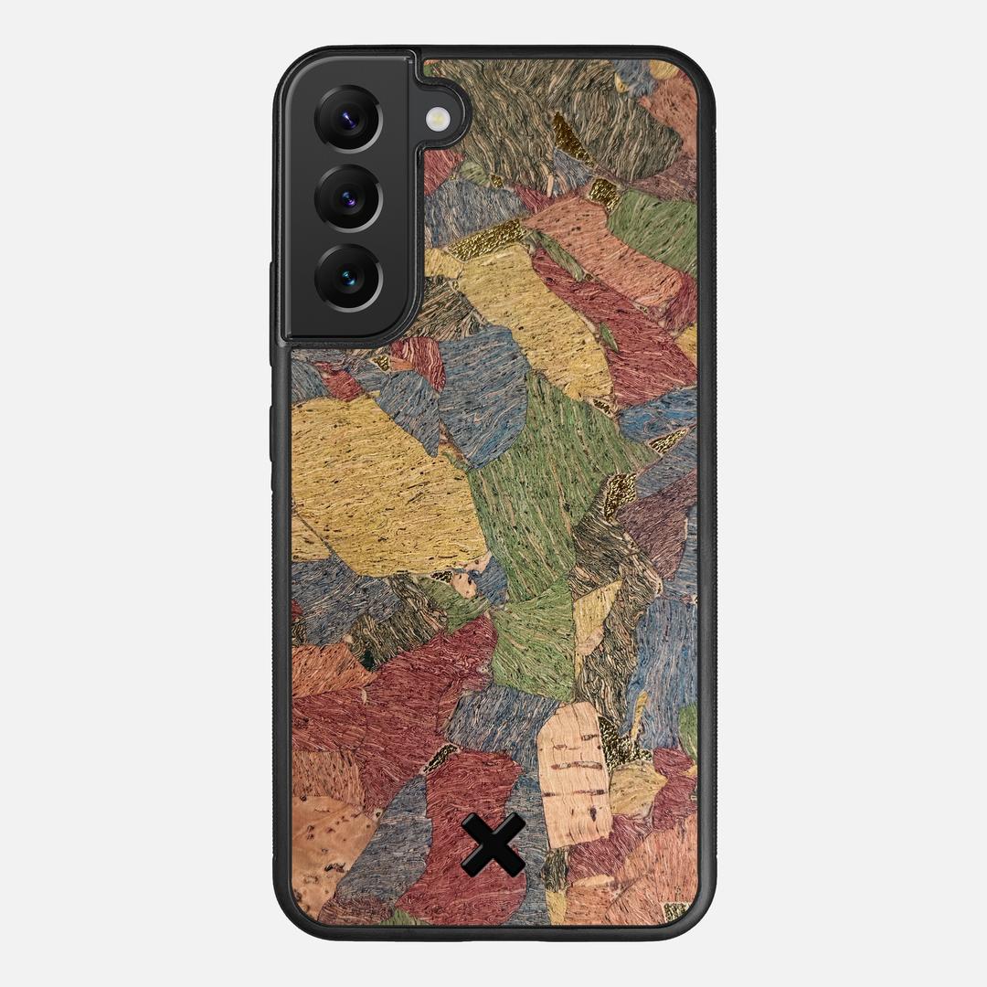 Terrazzo Cork Case for the Samsung Galaxy S22 Plus featuring a Genuine Cork backer with the Keyway X Mark#Phone Model_Galaxy S22 Plus