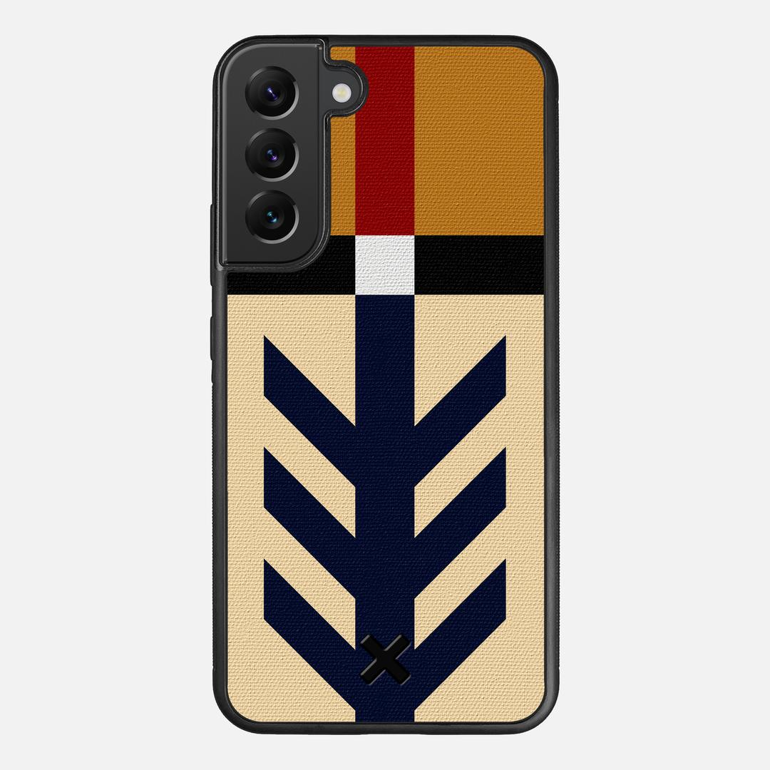 Trail Case for the Samsung Galaxy S22 Plus featuring a UV Printed Cotton Canvas backer with the Keyway X Mark#Phone Model_Galaxy S22 Plus