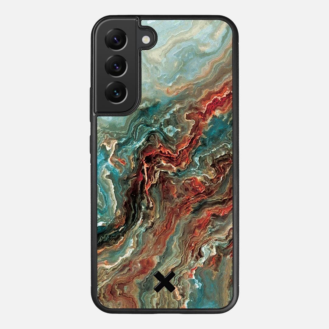 Verona Case for the Samsung Galaxy S22 Plus featuring a UV Printed Wenge Wood backer with the Keyway X Mark#Phone Model_Galaxy S22 Plus