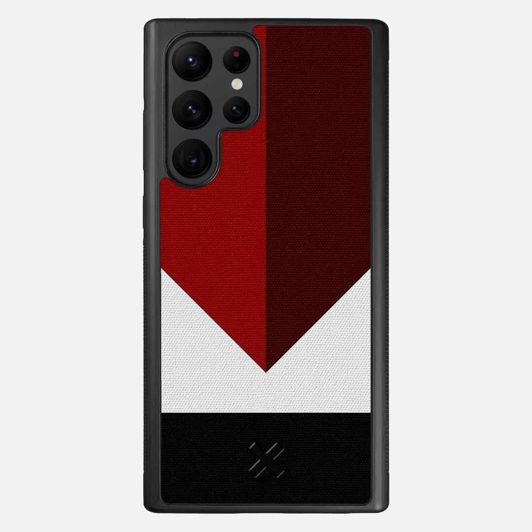 Valley Case for the Samsung Galaxy S22 Ultra featuring a UV Printed Cotton Canvas backer with the Keyway X Mark#Phone Model_Galaxy S22 Ultra