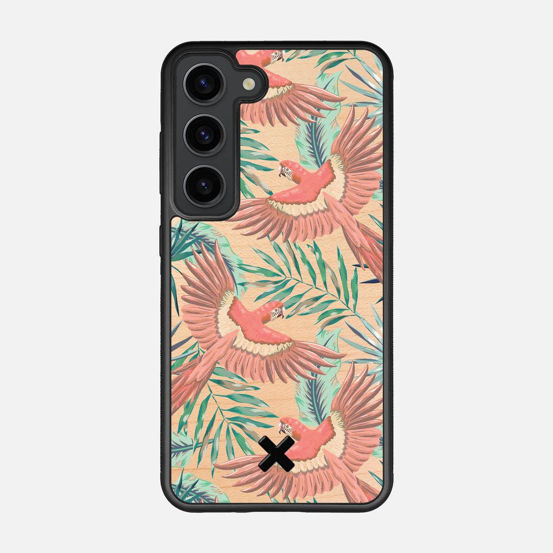 Paradise Case for the Samsung Galaxy S23 featuring a UV Printed Maple Wood backer with the Keyway X Mark#Phone Model_Galaxy S23