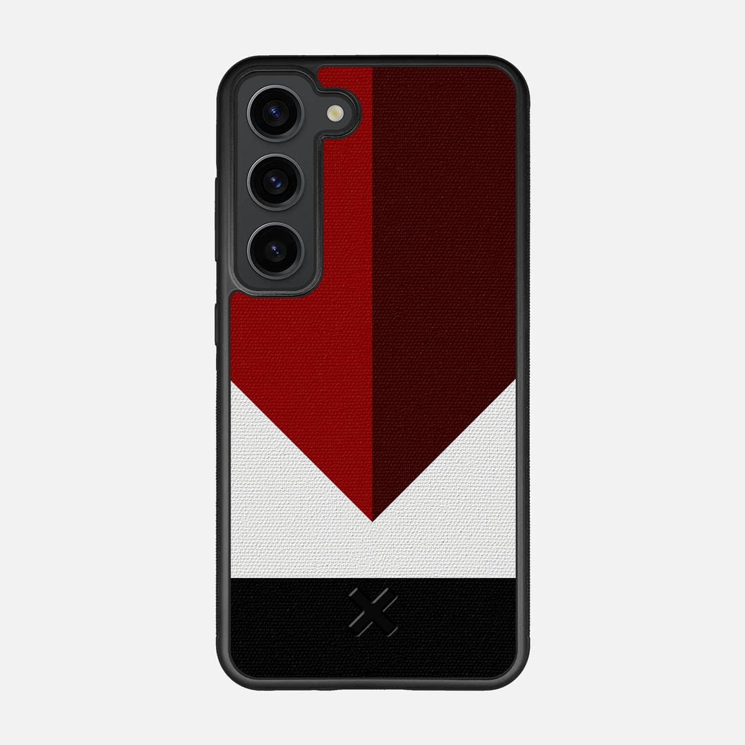 Valley Case for the Samsung Galaxy S23 featuring a UV Printed Cotton Canvas backer with the Keyway X Mark#Phone Model_Galaxy S23