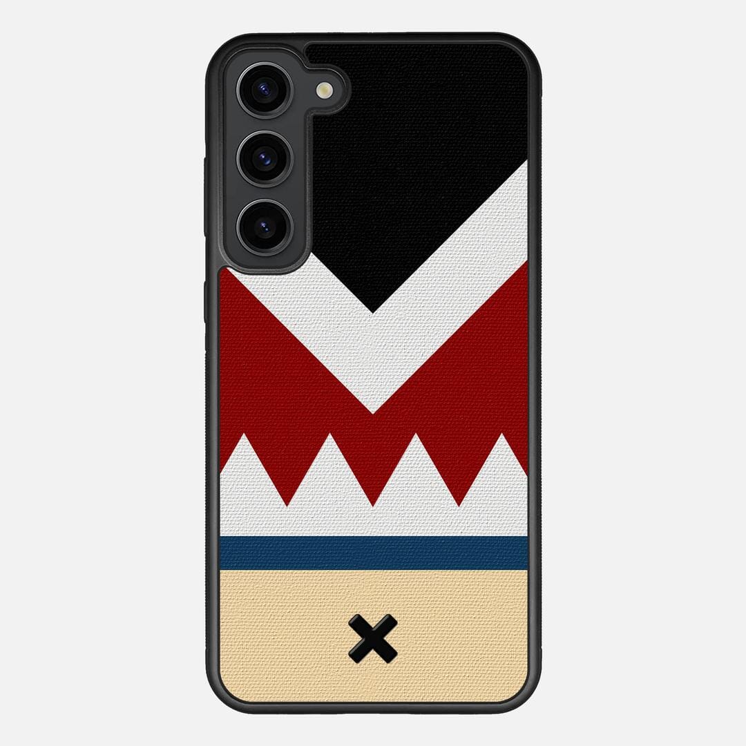 Cove Case for the Samsung Galaxy S23 Plus featuring a UV Printed Cotton Canvas backer with the Keyway X Mark#Phone Model_Galaxy S23 Plus