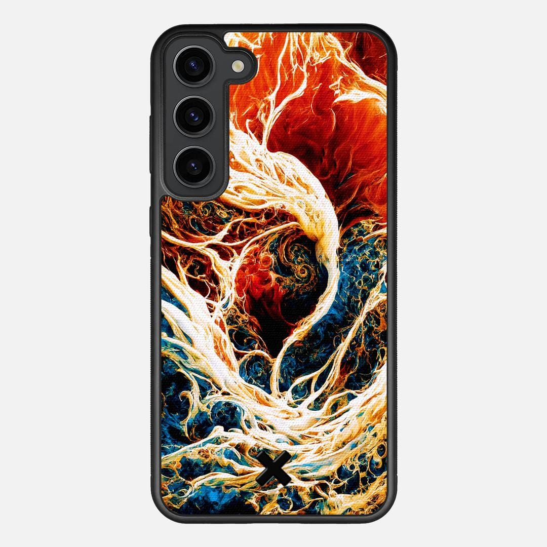 Evolve Case for the Samsung Galaxy S23 Plus featuring a UV Printed Cotton Canvas backer with the Keyway X Mark#Phone Model_Galaxy S23 Plus