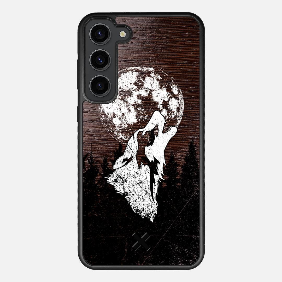 Howl Case for the Samsung Galaxy S23 Plus featuring a UV Printed Wenge Wood backer with the Keyway X Mark#Phone Model_Galaxy S23 Plus