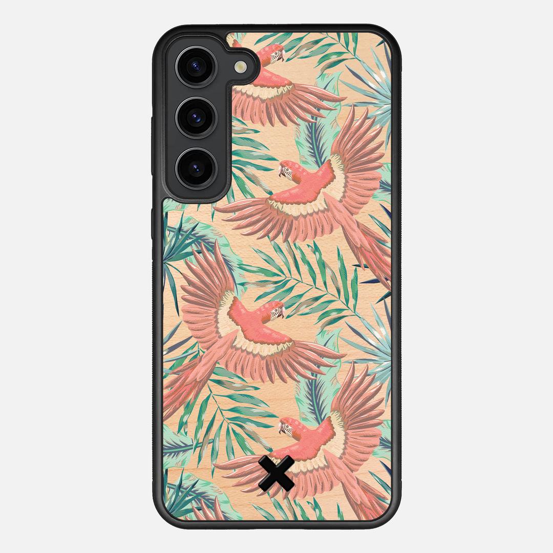 Paradise Case for the Samsung Galaxy S23 Plus featuring a UV Printed Maple Wood backer with the Keyway X Mark#Phone Model_Galaxy S23 Plus