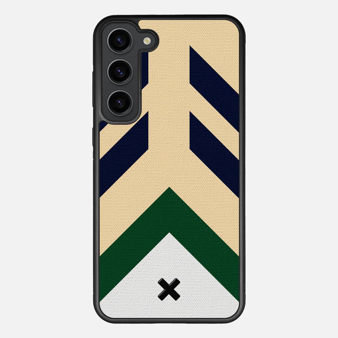 Passage Case for the Samsung Galaxy S23 Plus featuring a UV Printed Cotton Canvas backer with the Keyway X Mark#Phone Model_Galaxy S23 Plus
