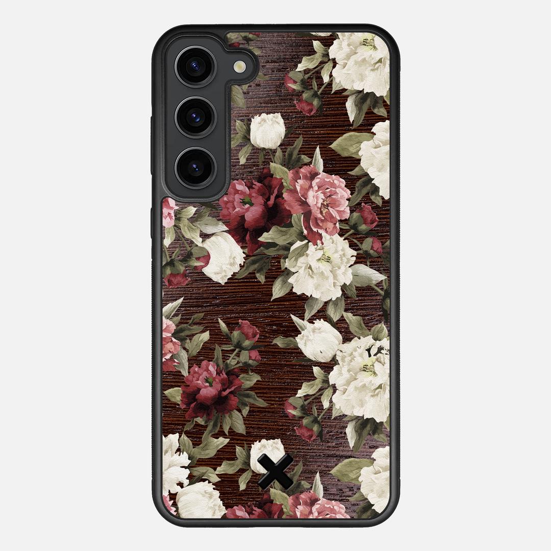 Rose Case for the Samsung Galaxy S23 Plus featuring a UV Printed Wenge Wood backer with the Keyway X Mark#Phone Model_Galaxy S23 Plus