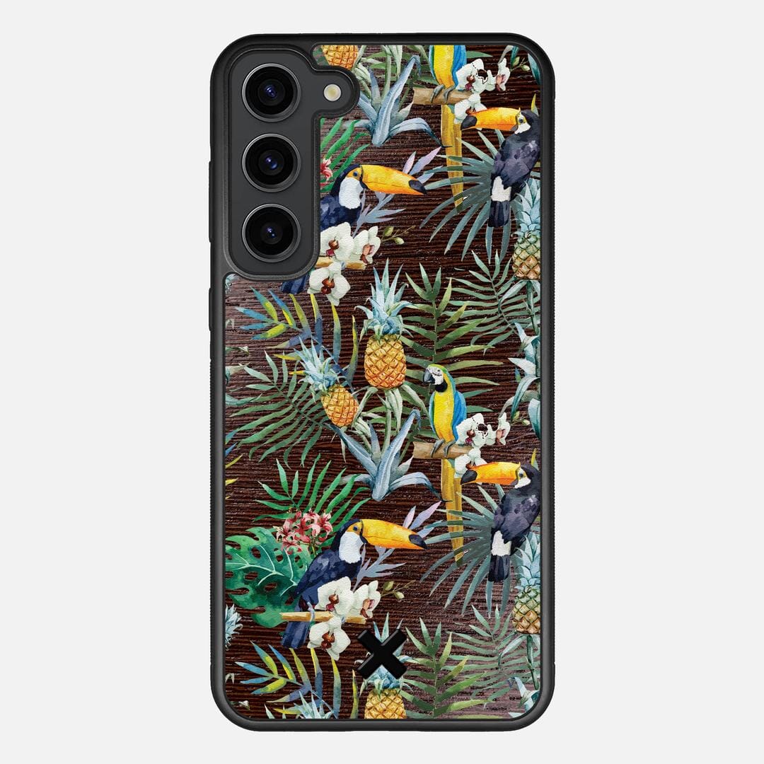 Tropic Case for the Samsung Galaxy S23 Plus featuring a UV Printed and Wenge Wood backer with the Keyway X Mark#Phone Model_Galaxy S23 Plus