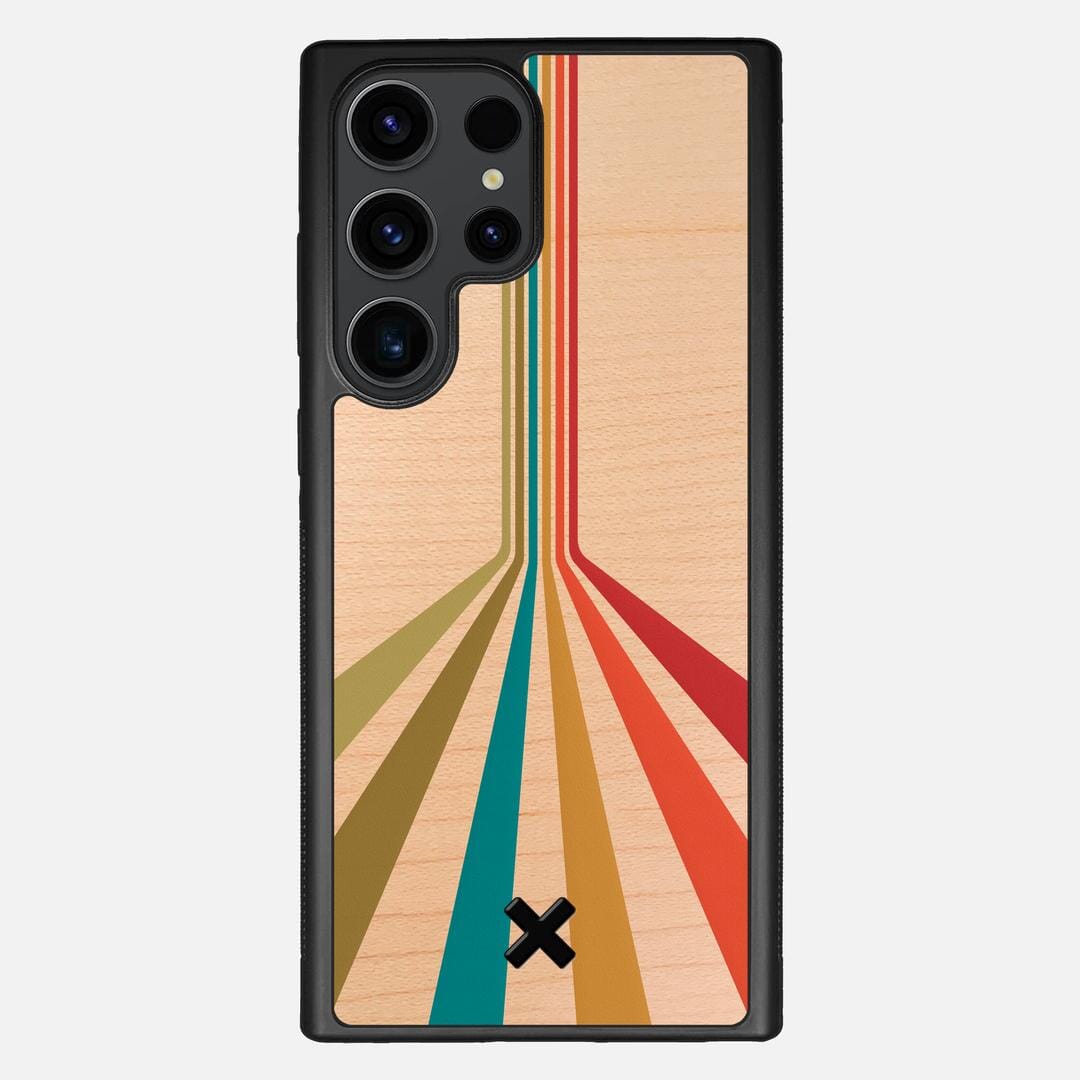 Beam Case for the Samsung Galaxy S23 Ultra featuring a UV Printed Maple Wood backer with the Keyway X Mark#Phone Model_Galaxy S23 Ultra