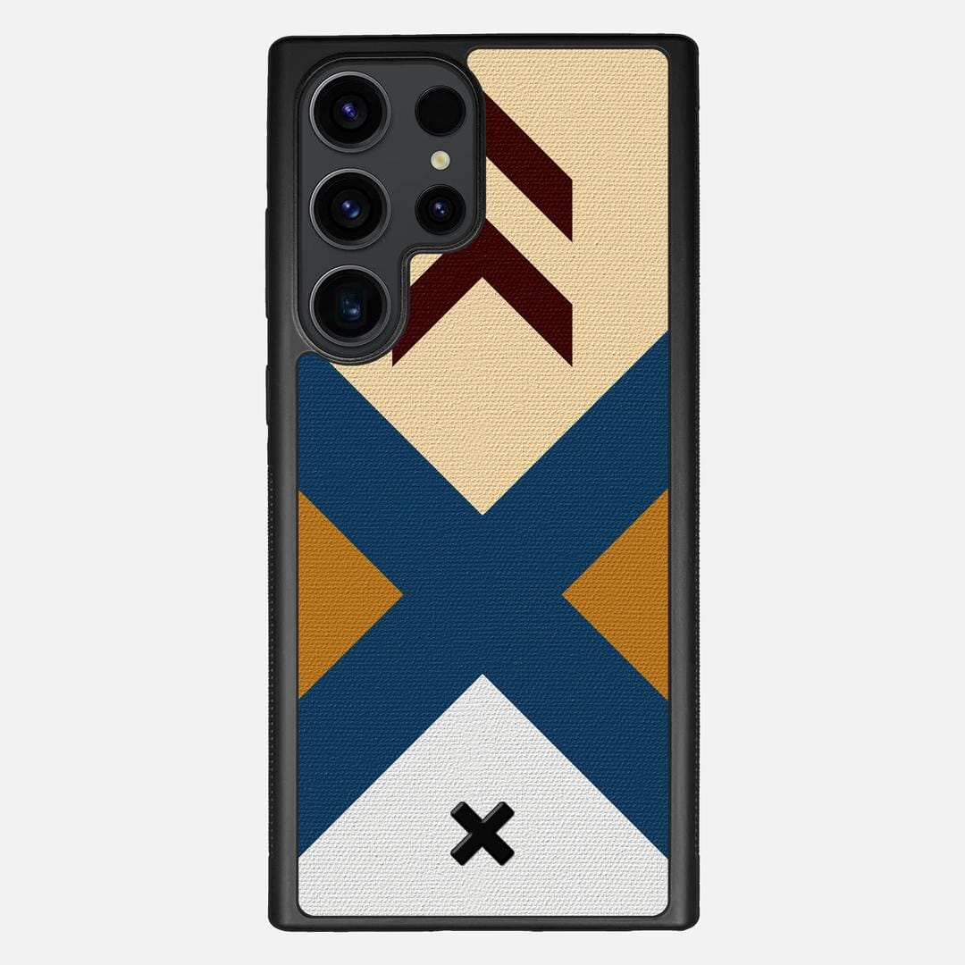 Camp Case for the Samsung Galaxy S23 Ultra featuring a UV Printed Cotton Canvas backer with the Keyway X Mark#Phone Model_Galaxy S23 Ultra