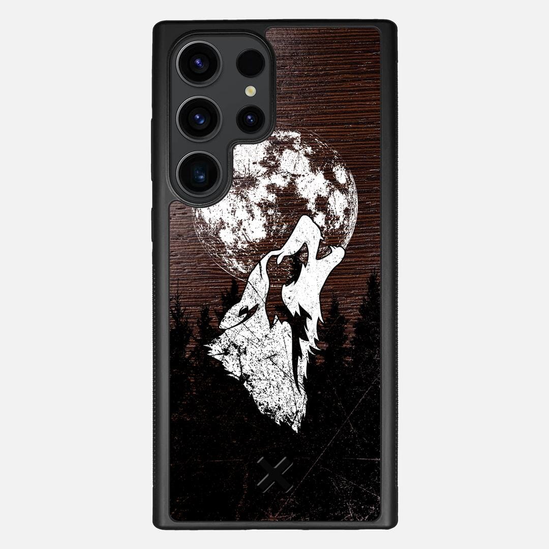 Howl Case for the Samsung Galaxy S23 Ultra featuring a UV Printed Wenge Wood backer with the Keyway X Mark#Phone Model_Galaxy S23 Ultra