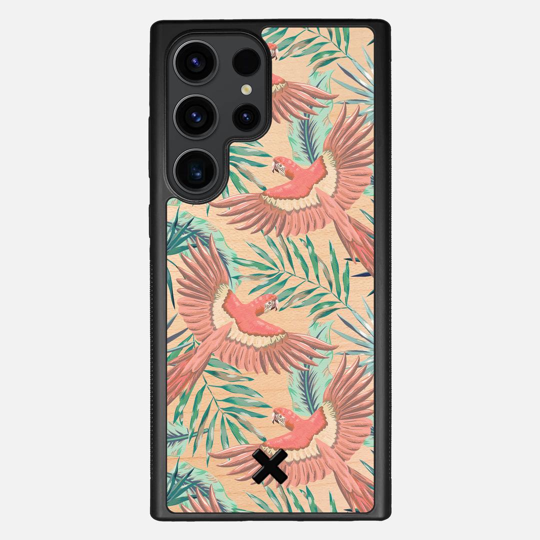 Paradise Case for the Samsung Galaxy S23 Ultra featuring a UV Printed Maple Wood backer with the Keyway X Mark#Phone Model_Galaxy S23 Ultra