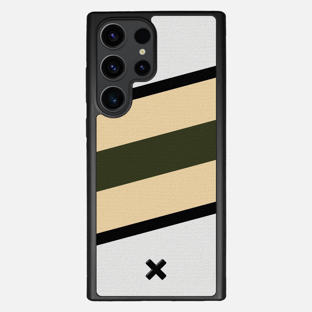 Ridge Case for the Samsung Galaxy S23 Ultra featuring a UV Printed Cotton Canvas backer with the Keyway X Mark#Phone Model_Galaxy S23 Ultra