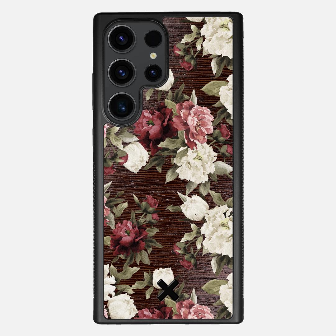 Rose Case for the Samsung Galaxy S23 Ultra featuring a UV Printed Wenge Wood backer with the Keyway X Mark#Phone Model_Galaxy S23 Ultra
