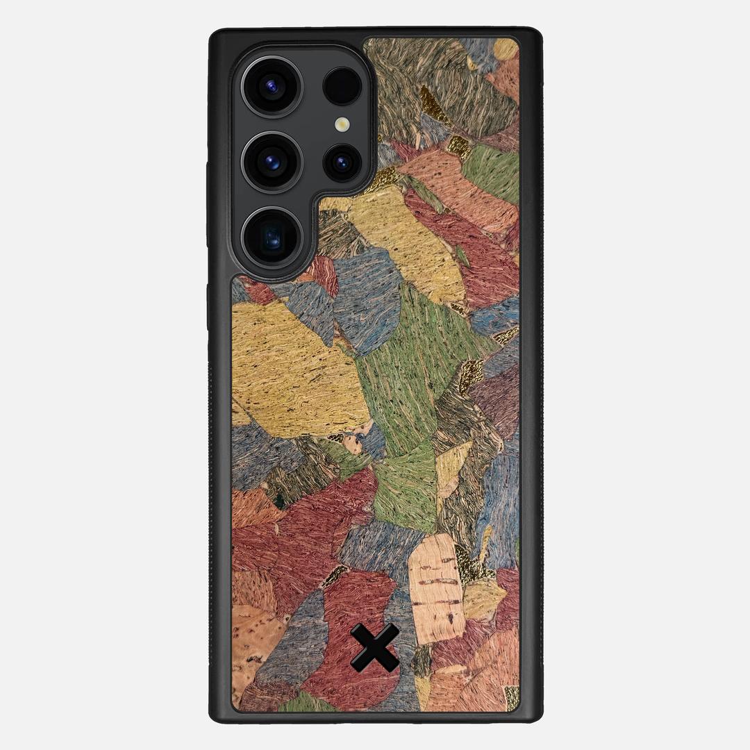 Terrazzo Cork Case for the Samsung Galaxy S23 Ultra featuring a Genuine Cork backer with the Keyway X Mark#Phone Model_Galaxy S23 Ultra