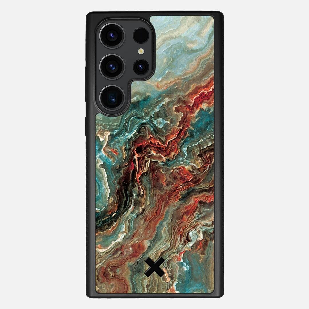 Verona Case for the Samsung Galaxy S23 Ultra featuring a UV Printed Wenge Wood backer with the Keyway X Mark#Phone Model_Galaxy S23 Ultra