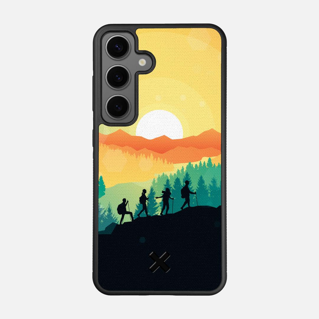 Expedition Case for the Samsung Galaxy S24 featuring a UV Printed Cotton Canvas backer with the Keyway X Mark#Phone Model_Galaxy S24