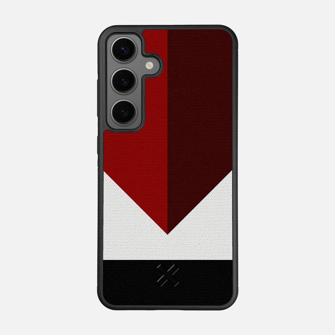 Valley Case for the Samsung Galaxy S24 featuring a UV Printed Cotton Canvas backer with the Keyway X Mark#Phone Model_Galaxy S24