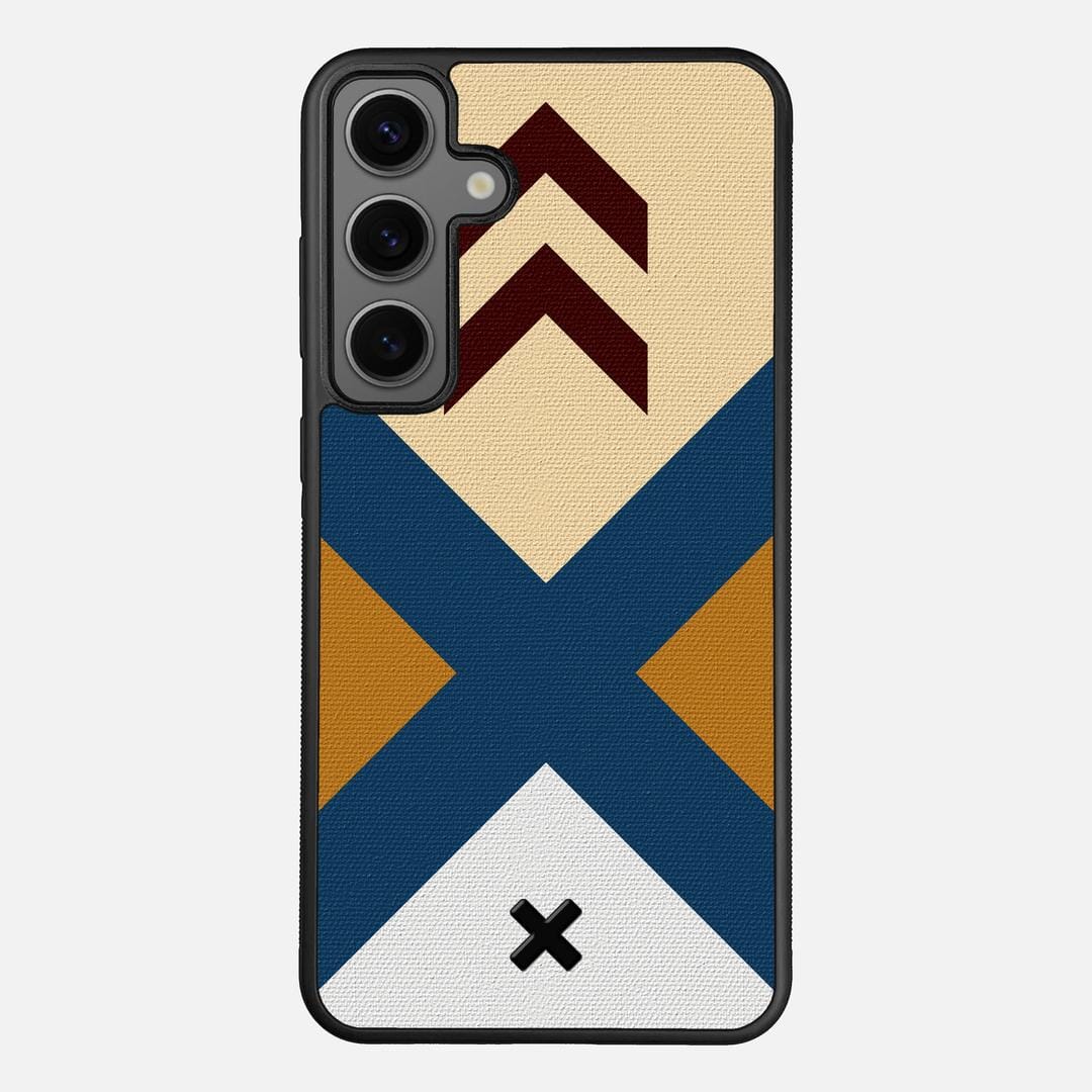 Camp Case for the Samsung Galaxy S24 Plus featuring a UV Printed Cotton Canvas backer with the Keyway X Mark#Phone Model_Galaxy S24 Plus