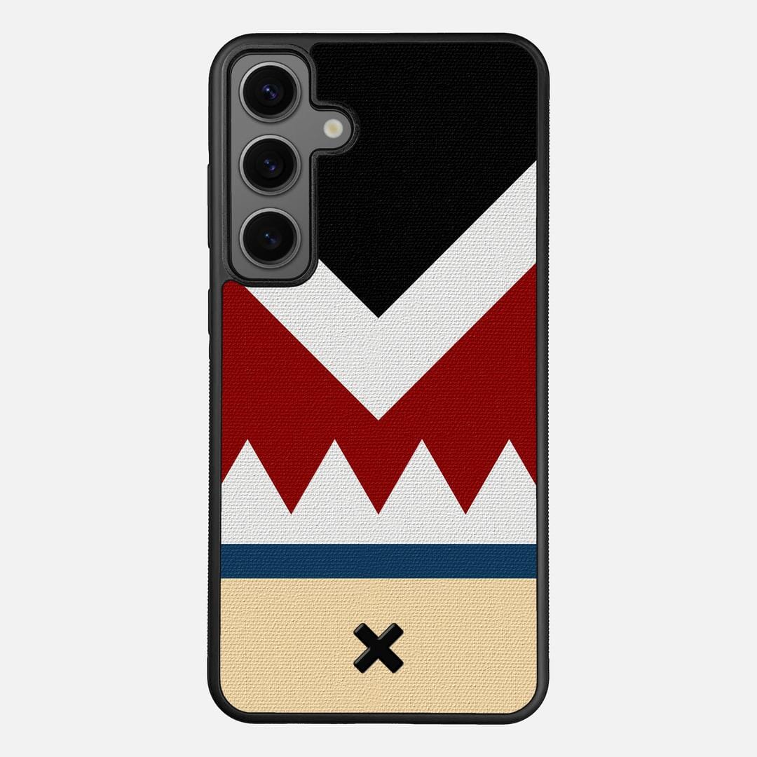 Cove Case for the Samsung Galaxy S24 Plus featuring a UV Printed Cotton Canvas backer with the Keyway X Mark#Phone Model_Galaxy S24 Plus