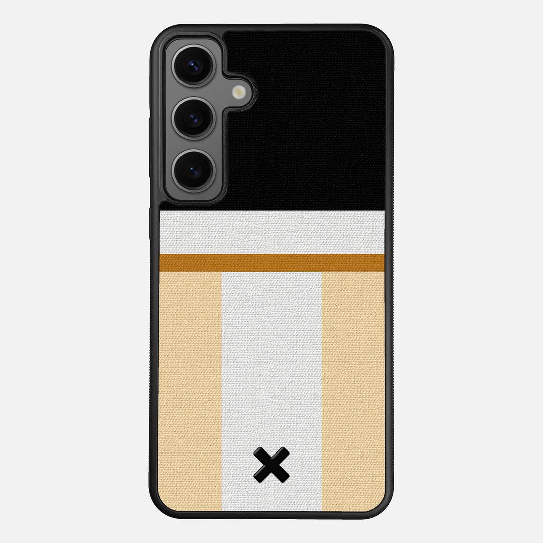 Isle Case for the Samsung Galaxy S24 Plus featuring a UV Printed Cotton Canvas backer with the Keyway X Mark#Phone Model_Galaxy S24 Plus