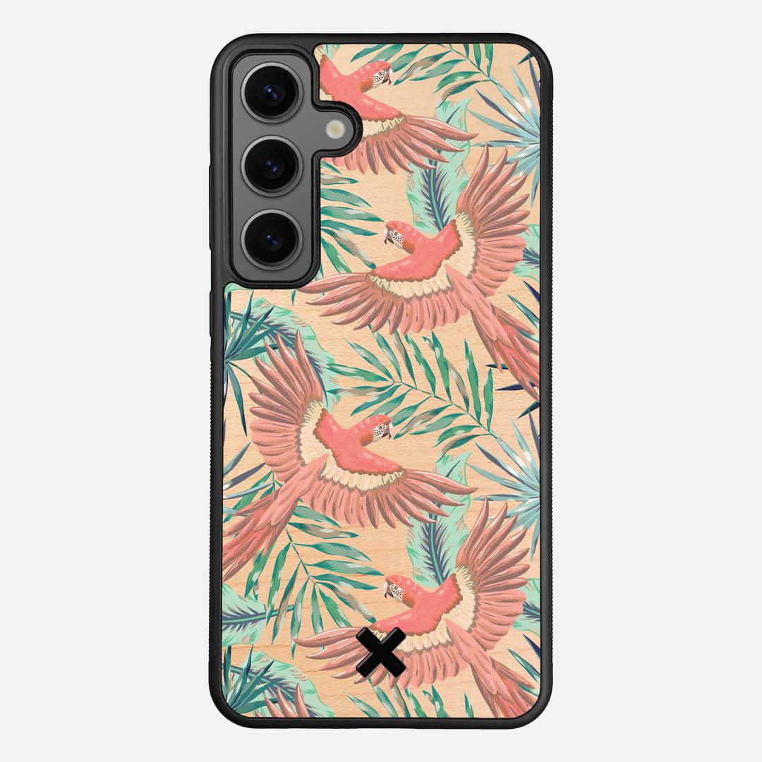 Paradise Case for the Samsung Galaxy S24 Plus featuring a UV Printed Maple Wood backer with the Keyway X Mark#Phone Model_Galaxy S24 Plus
