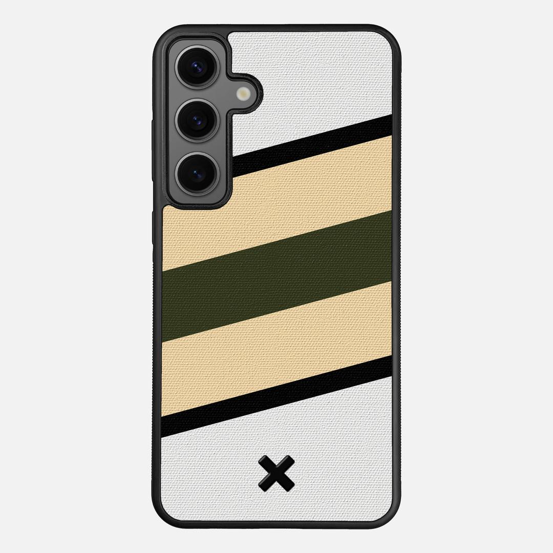 Ridge Case for the Samsung Galaxy S24 Plus featuring a UV Printed Cotton Canvas backer with the Keyway X Mark#Phone Model_Galaxy S24 Plus