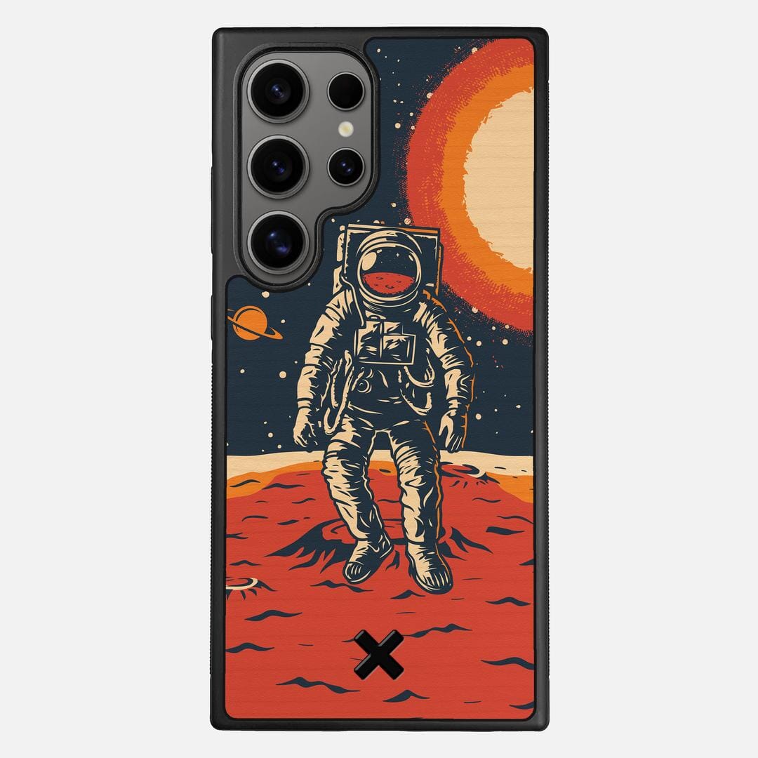 Cosmo Case for the Samsung Galaxy S24 Ultra featuring a UV Printed Wenge Wood backer with the Keyway X Mark#Phone Model_Galaxy S24 Ultra