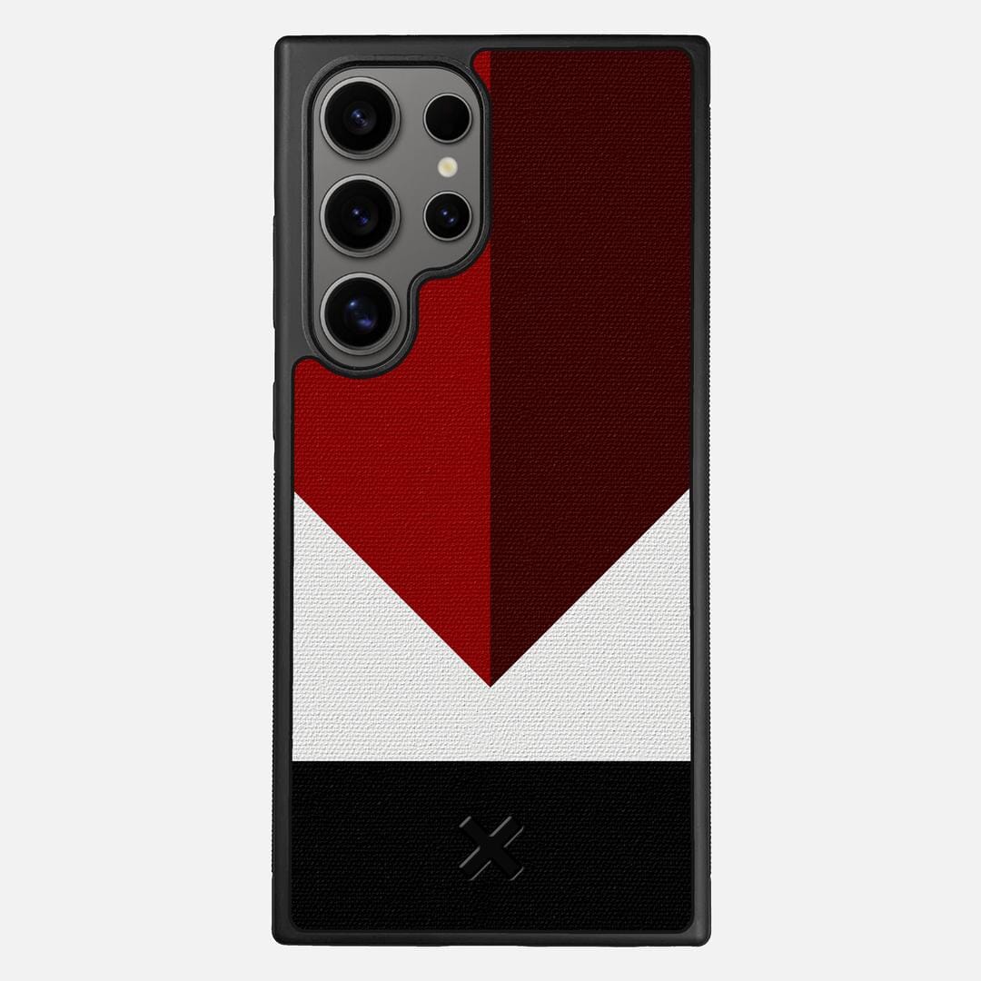 Valley Case for the Samsung Galaxy S24 Ultra featuring a UV Printed Cotton Canvas backer with the Keyway X Mark#Phone Model_Galaxy S24 Ultra