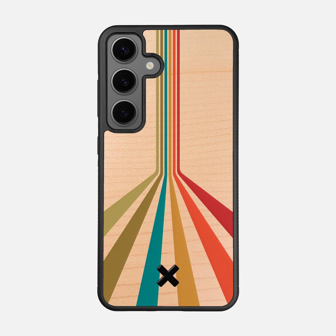 Beam Case for the Samsung Galaxy S25 featuring a UV Printed Maple Wood backer with the Keyway X Mark#Phone Model_Galaxy S25