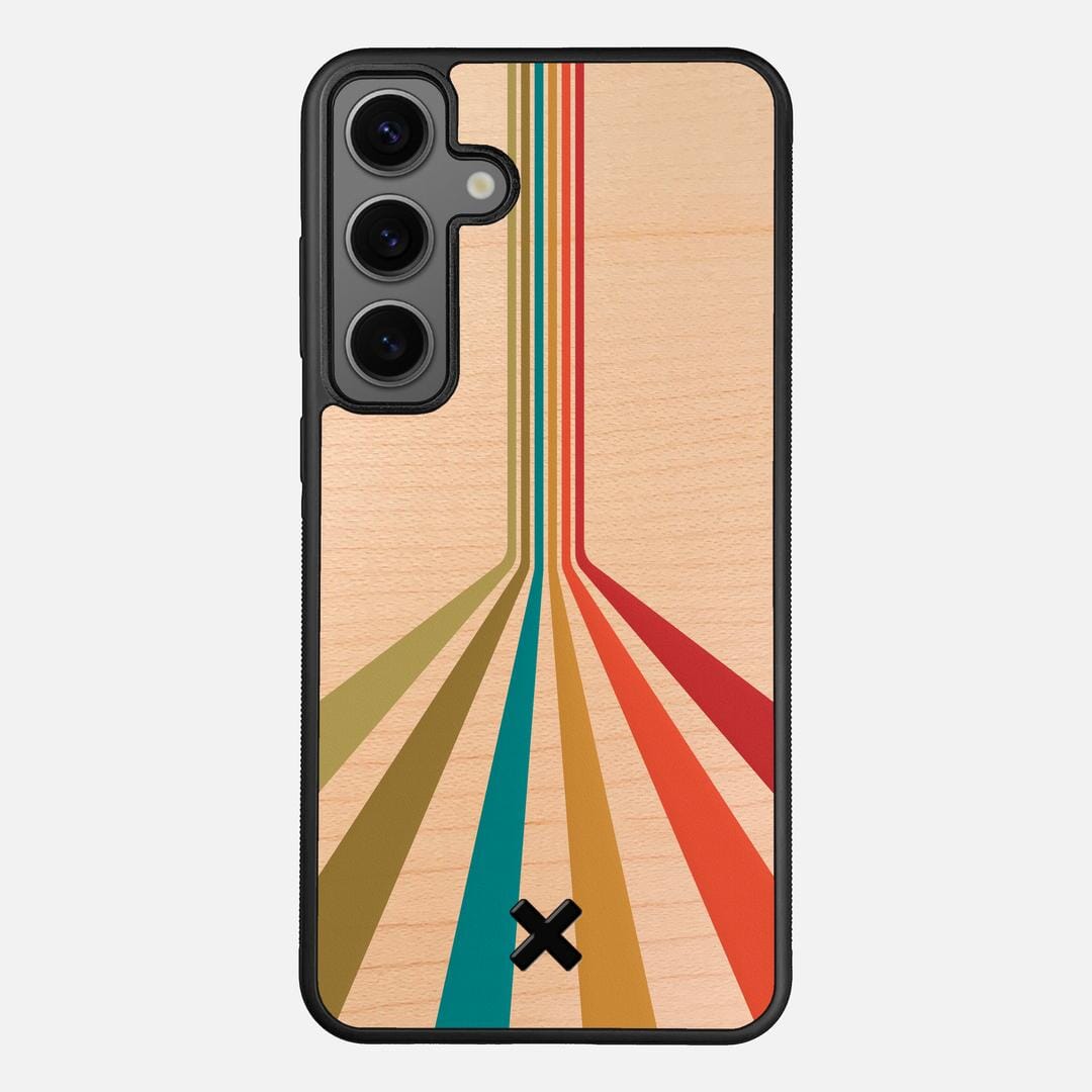 Beam Case for the Samsung Galaxy S25 Plus featuring a UV Printed Maple Wood backer with the Keyway X Mark#Phone Model_Galaxy S25 Plus
