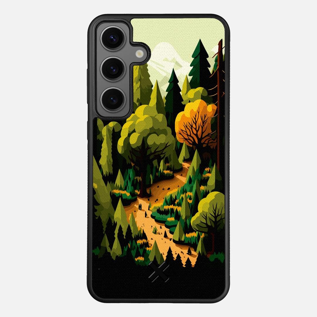 Evergreen Case for the Samsung Galaxy S25 Plus featuring a UV Printed Cotton Canvas backer with the Keyway X Mark#Phone Model_Galaxy S25 Plus