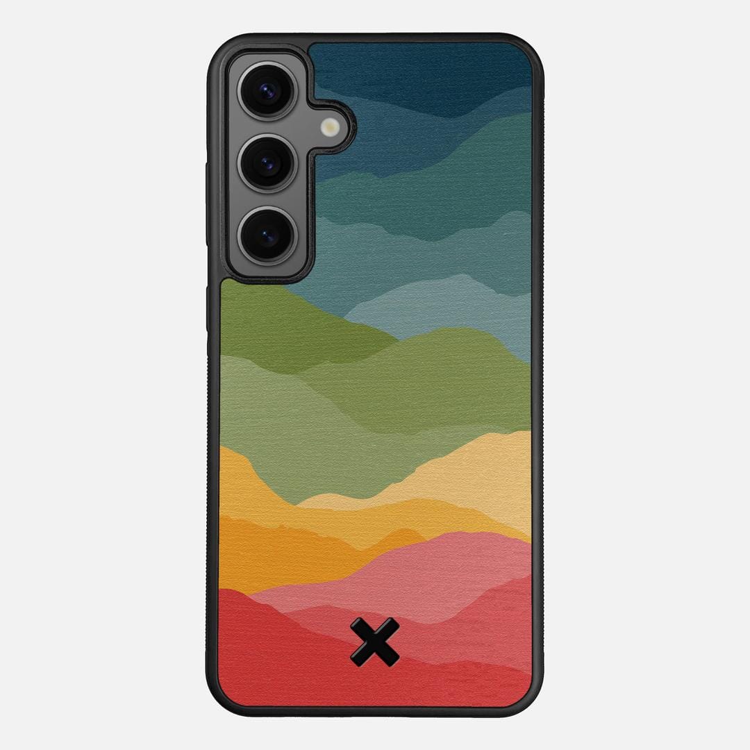 Gamut Case for the Samsung Galaxy S25 Plus featuring a UV Printed Wenge Wood backer with the Keyway X Mark#Phone Model_Galaxy S25 Plus