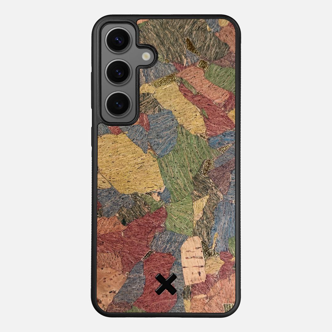 Terrazzo Cork Case for the Samsung Galaxy S25 Plus featuring a Genuine Cork backer with the Keyway X Mark#Phone Model_Galaxy S25 Plus