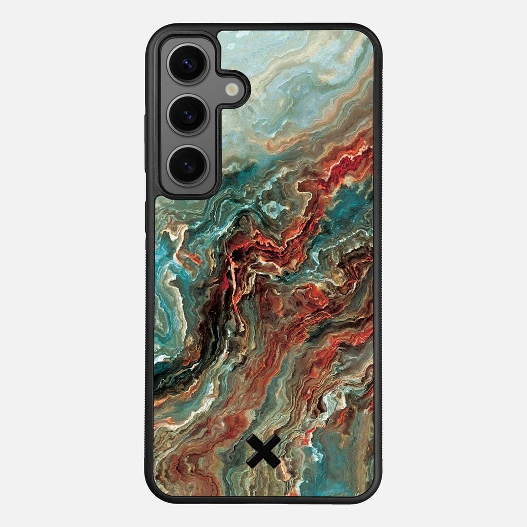 Verona Case for the Samsung Galaxy S25 Plus featuring a UV Printed Wenge Wood backer with the Keyway X Mark#Phone Model_Galaxy S25 Plus