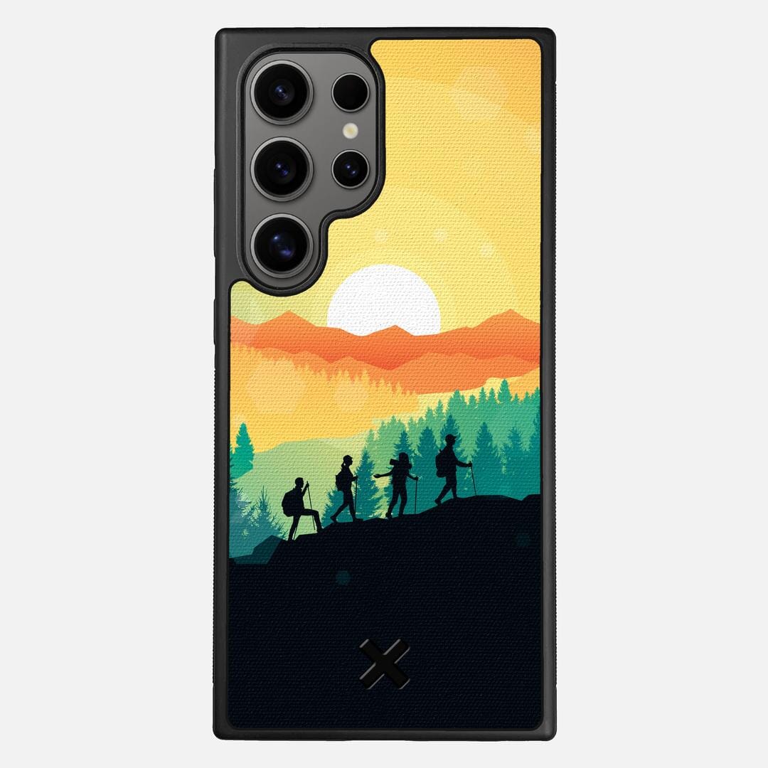 Expedition Case for the Samsung Galaxy S25 Ultra featuring a UV Printed Cotton Canvas backer with the Keyway X Mark#Phone Model_Galaxy S25 Ultra