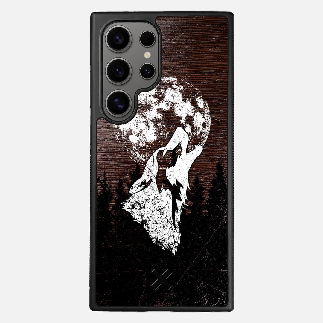 Howl Case for the Samsung Galaxy S25 Ultra featuring a UV Printed Wenge Wood backer with the Keyway X Mark#Phone Model_Galaxy S25 Ultra