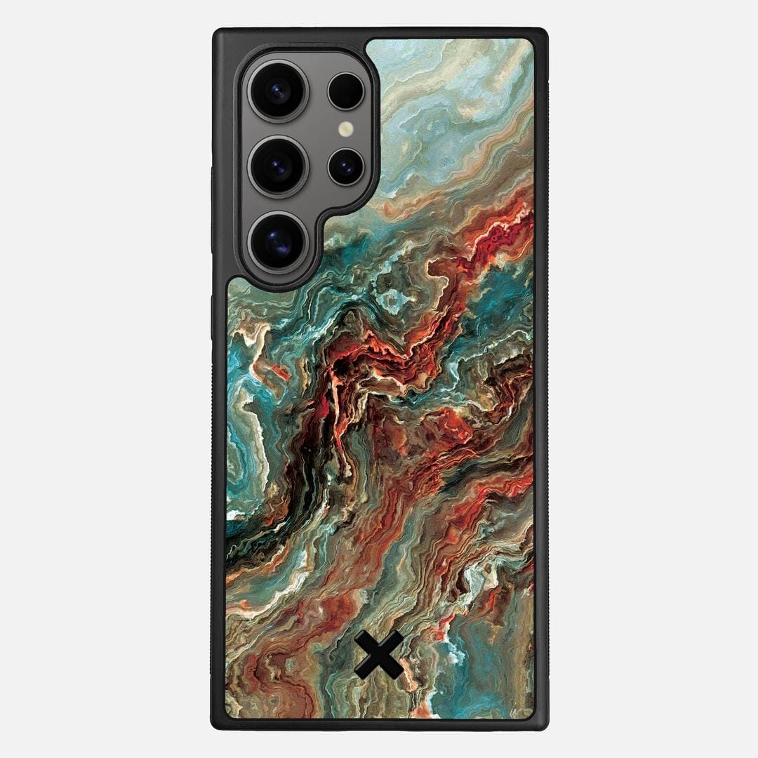 Verona Case for the Samsung Galaxy S25 Ultra featuring a UV Printed Wenge Wood backer with the Keyway X Mark#Phone Model_Galaxy S25 Ultra