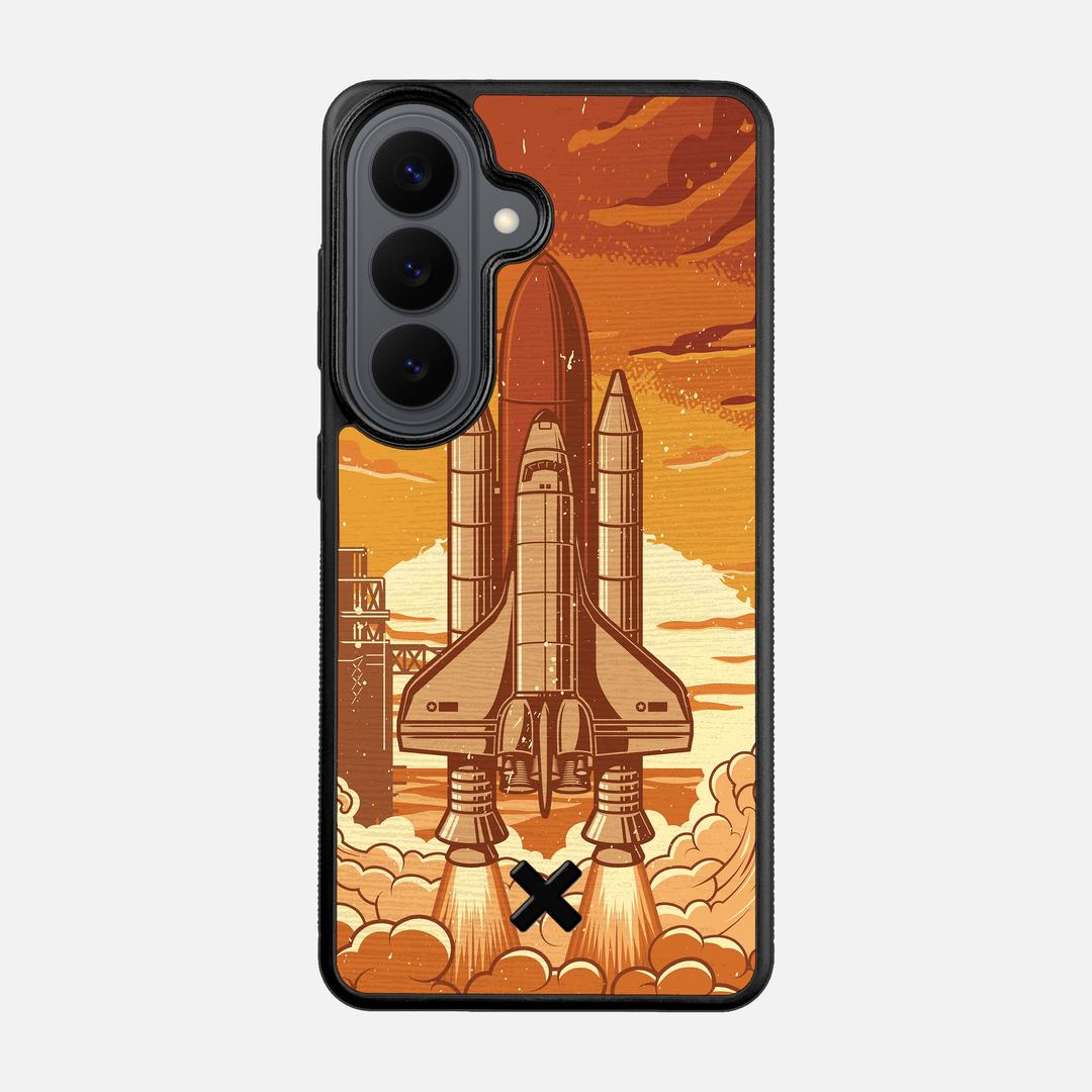 Launch Case for the Samsung Galaxy S26 featuring a UV Printed Wenge Wood backer with the Keyway X Mark#Phone Model_Galaxy S26