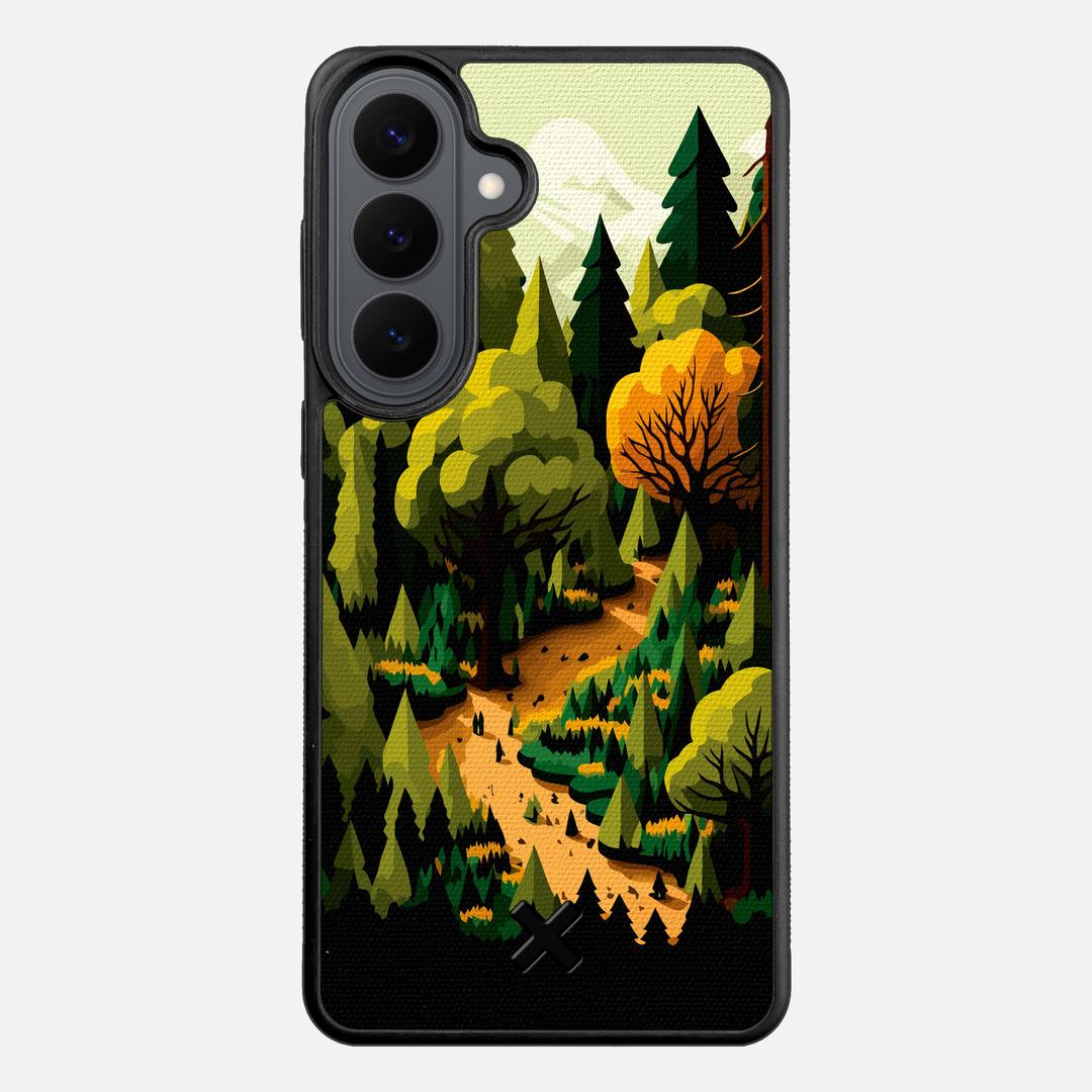 Evergreen Case for the Samsung Galaxy S26 Plus featuring a UV Printed Cotton Canvas backer with the Keyway X Mark#Phone Model_Galaxy S26 Plus