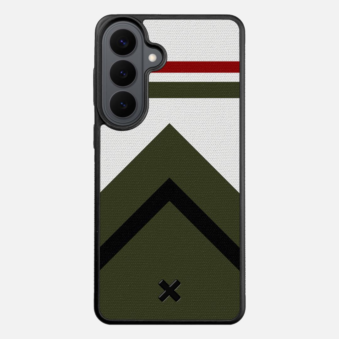 Peak Case for the Samsung Galaxy S26 Plus featuring a UV Printed Cotton Canvas backer with the Keyway X Mark#Phone Model_Galaxy S26 Plus