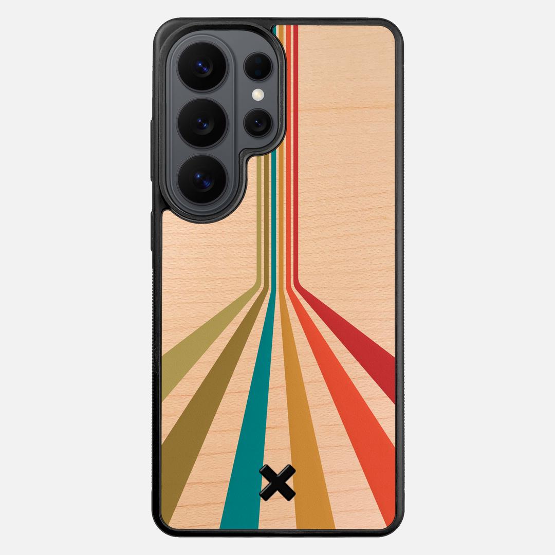 Beam Case for the Samsung Galaxy S26 Ultra featuring a UV Printed Maple Wood backer with the Keyway X Mark#Phone Model_Galaxy S26 Ultra